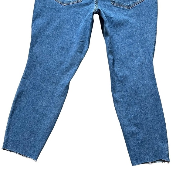 Old Navy Womens High Waist Rockstar Super Skinny Ripped Ankle Jeans Plus Size 20 - Picture 9 of 11